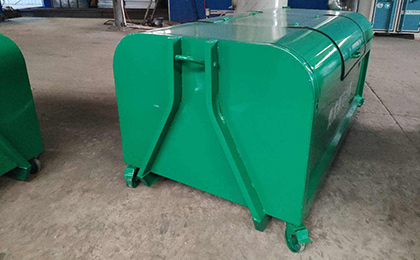 3m3勾臂式垃圾箱